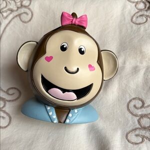 Girl Monkey 4 Toothbrush Holder by Sam Hedaya New